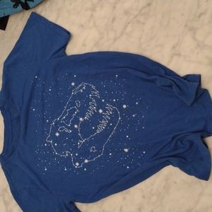 Blue T-Rex T-shirt youth XL